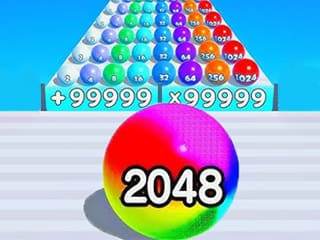 2048 Run: Gorgeous Balls