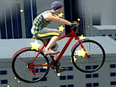 Bike Stunts Of Roof