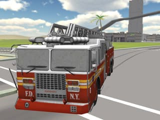 City Rescue Fire Truck Games