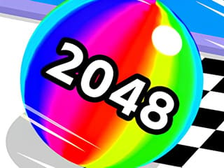 Color Ball Run 2048