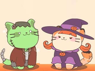 Duet Cats Halloween Cat Music