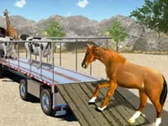 Farm Animal Transport Truck Game