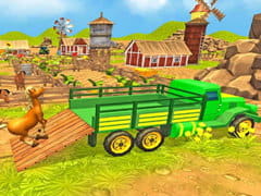 Farm Animal Truck Transporter Game