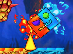 Fire And Water Geometry Dash