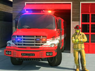 Fire Truck Driving Simulator