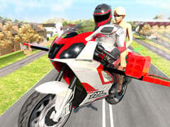 Flying Motorbike Driving Simulator