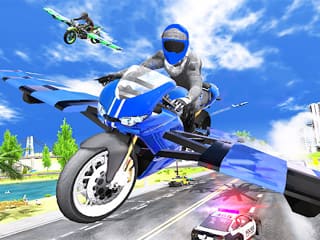 Flying Motorbike Real Simulator