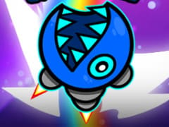 Geometry Neon Dash Rainbow