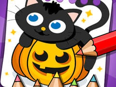 Halloween Coloring Games