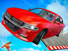 Highway Ramp Stunt Car Simulation