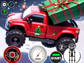 Hill Climb Racing: Christmas Truck Transform