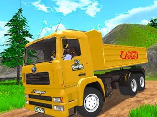 Long Trailer Truck Cargo Truck Simulator Game