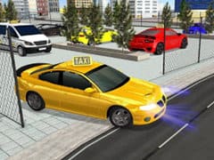 Modern City Taxi Car Simulator