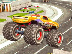 Monster Truck Stunt Driving Simulation