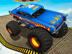 Monster Truck Stunts Sky Driving