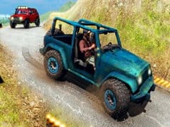 Mountain Climb Passenger Jeep Simulator Game