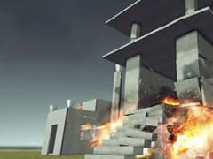 Physics Destroyer Crash Simulation