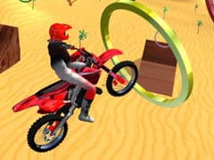 Racing Moto: Beach Jumping Simulator