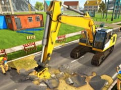 Real Excavtor City Construction Game