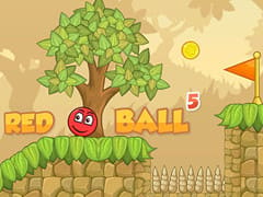 Red Bounce Ball 5