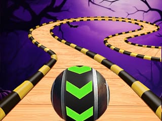 Rolling Ball Halloween Escape