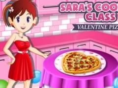 Sara's Cooking Class: Valentine Pizza