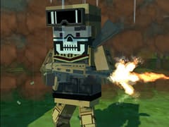 Shooting Blocky Combat Swat Gungame Survival