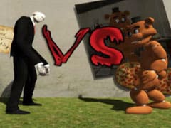 Slenderman Vs Freddy The Fazbear