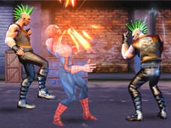 Spider Hero Street Fight