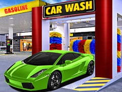 Sports Car Wash Gas Station