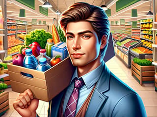 Supermarket Manager Simulator