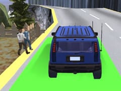 Uphill Jeep Driving