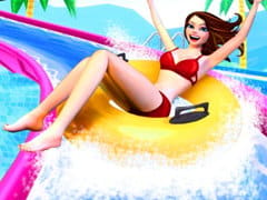 Water Slide Rush Racing Game